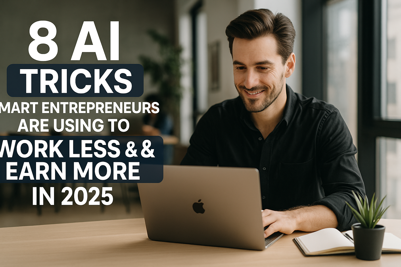 8 AI Tricks Smart Entrepreneurs Are Using to Work Less & Earn More in 2025