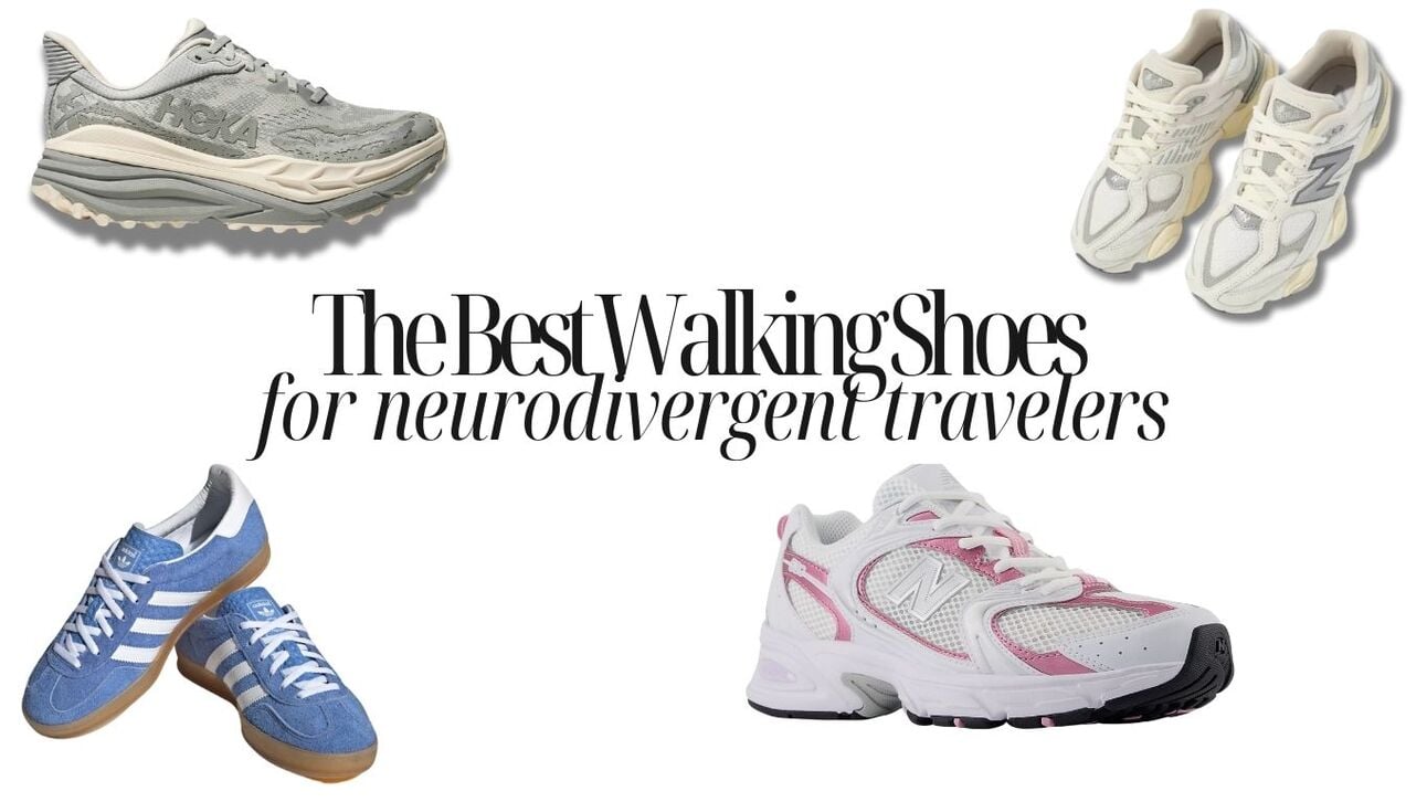 Best Walking Shoes for Neurodivergent Travelers | Comfortable + Stylish