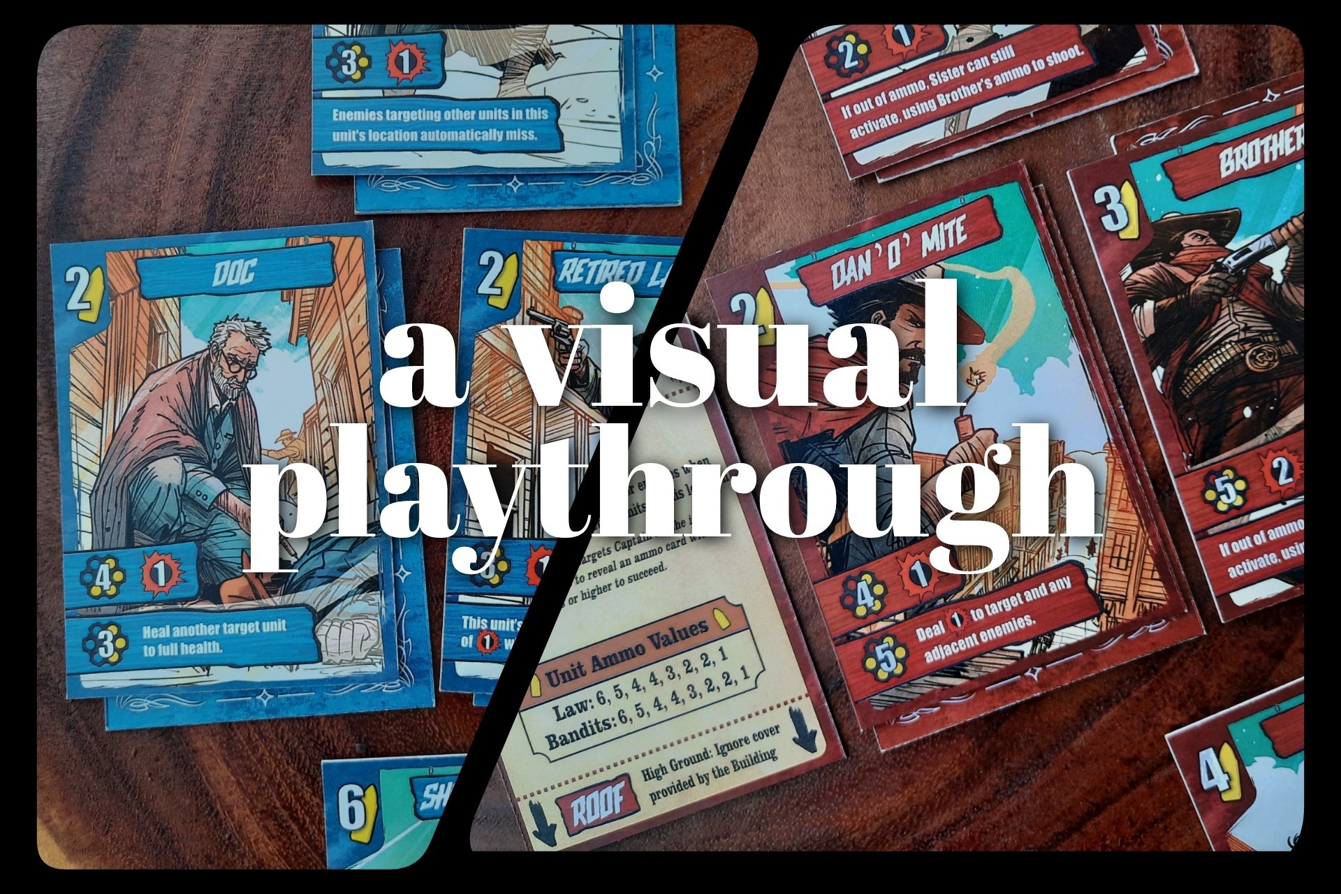 A visual playthrough from the table