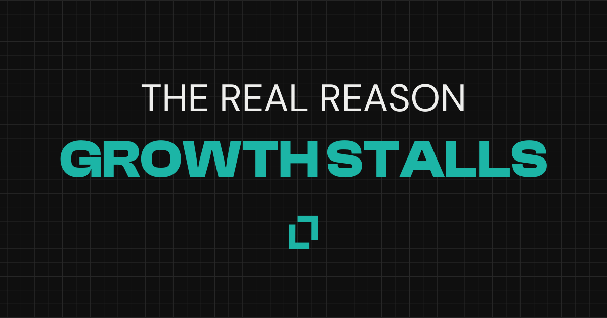 What's Slowing You Down Isn't the Market