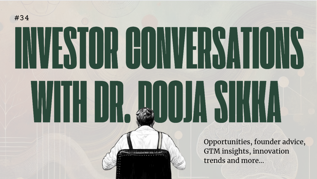 #34: Investor conversations with Dr. Pooja Sikka (GP at the Innovations in Mental Health Fund)
