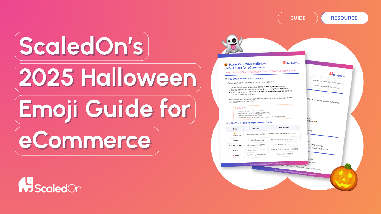 🎃 ScaledOn’s 2025 Halloween Emoji Guide for eCommerce