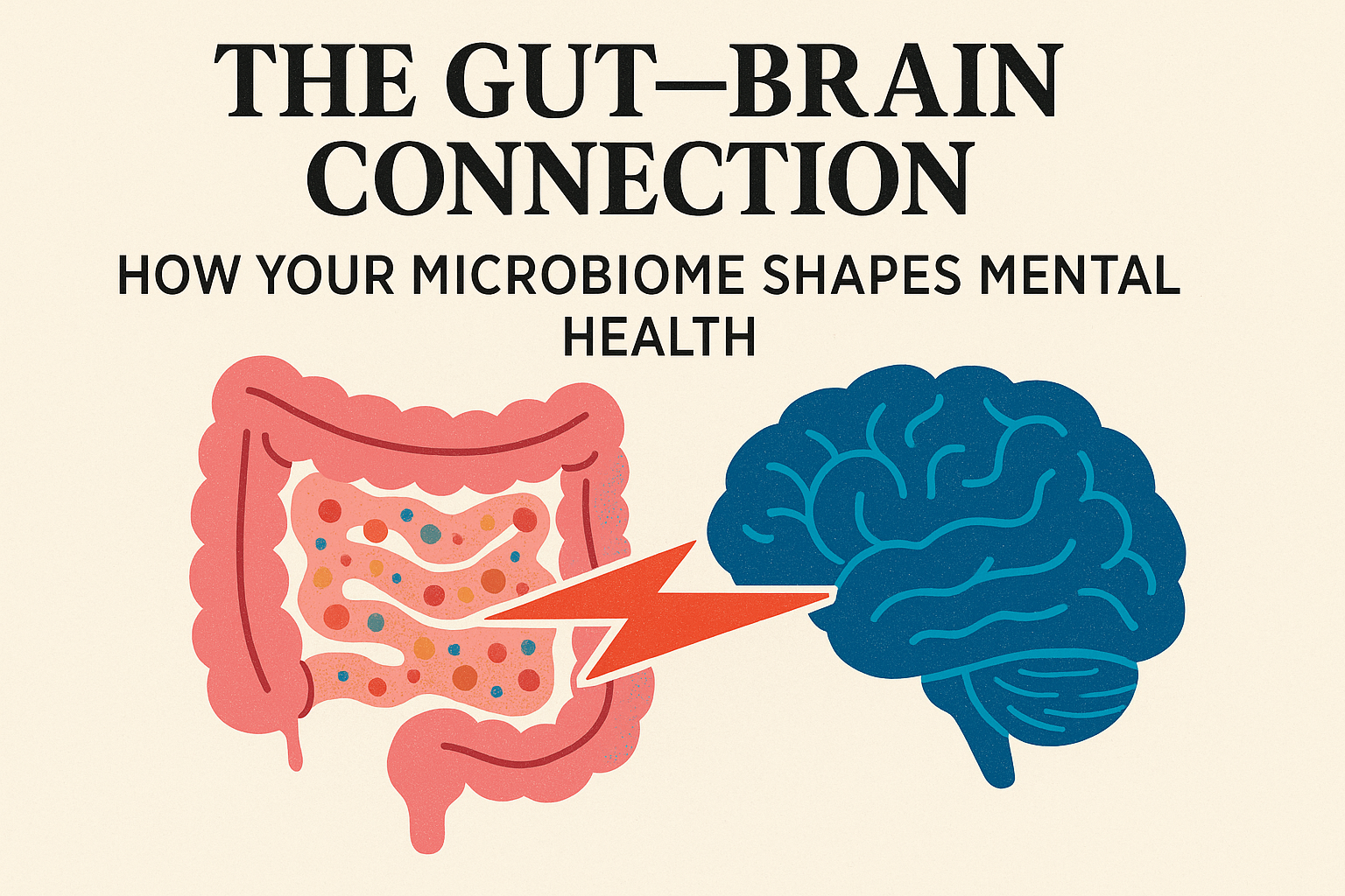 The Gut–Brain Connection: How Your Microbiome Shapes Mental Health