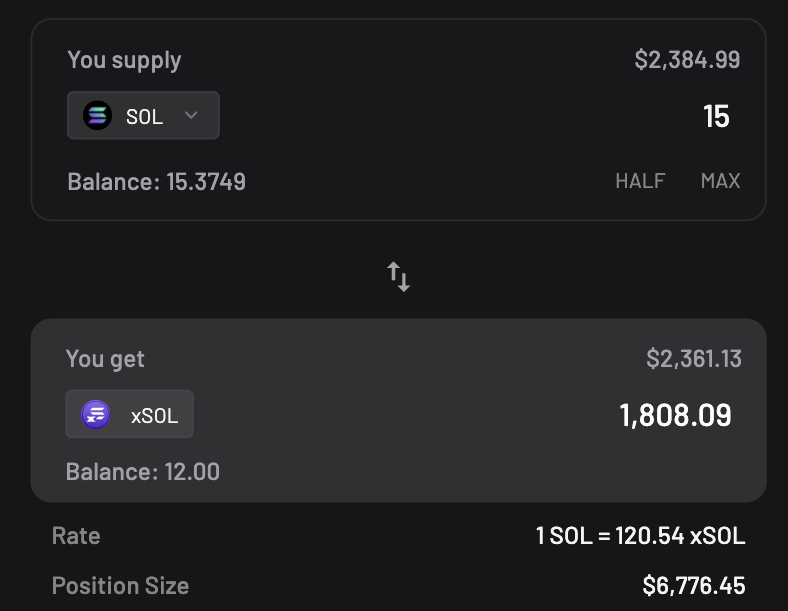 I'm longing $SOL with zero liquidation risk.