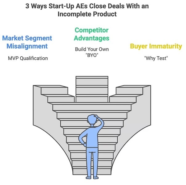 3 Ways Start-Up AEs Close Deals With an Incomplete Product (Part 2 of 3)