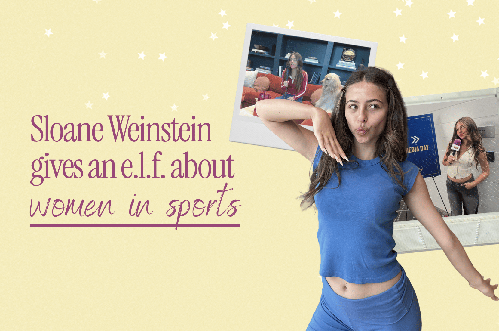 Sports Podcaster Sloane Weinstein Calls the Shots