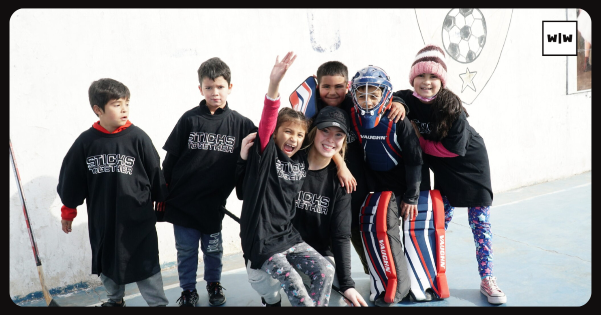 Sarah Thompson and "Sticks Together"  Win Hockey Humanitarian Award 