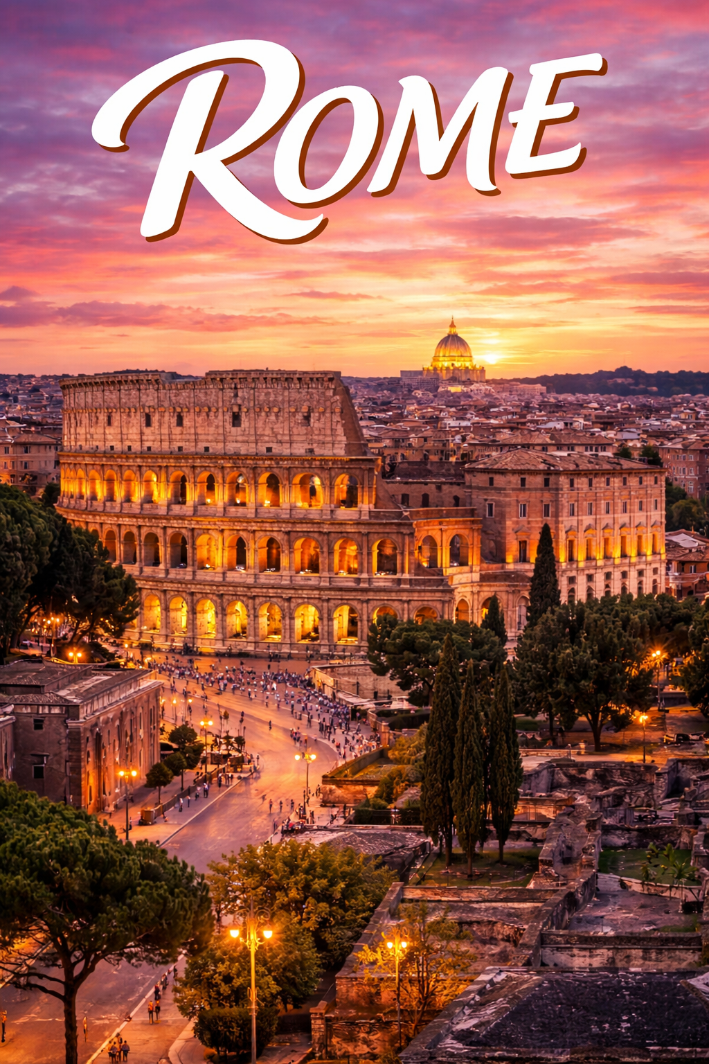 Washington DC to Rome $493 & Florida $56