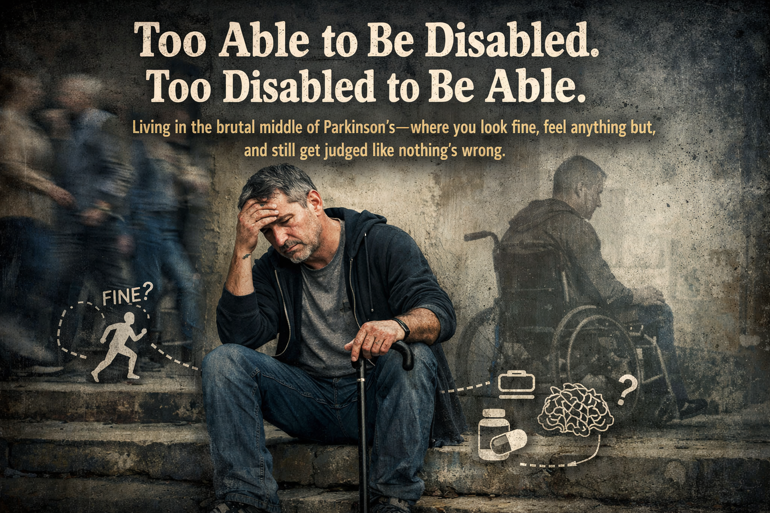 Too Able to Be Disabled. Too Disabled to Be Able.