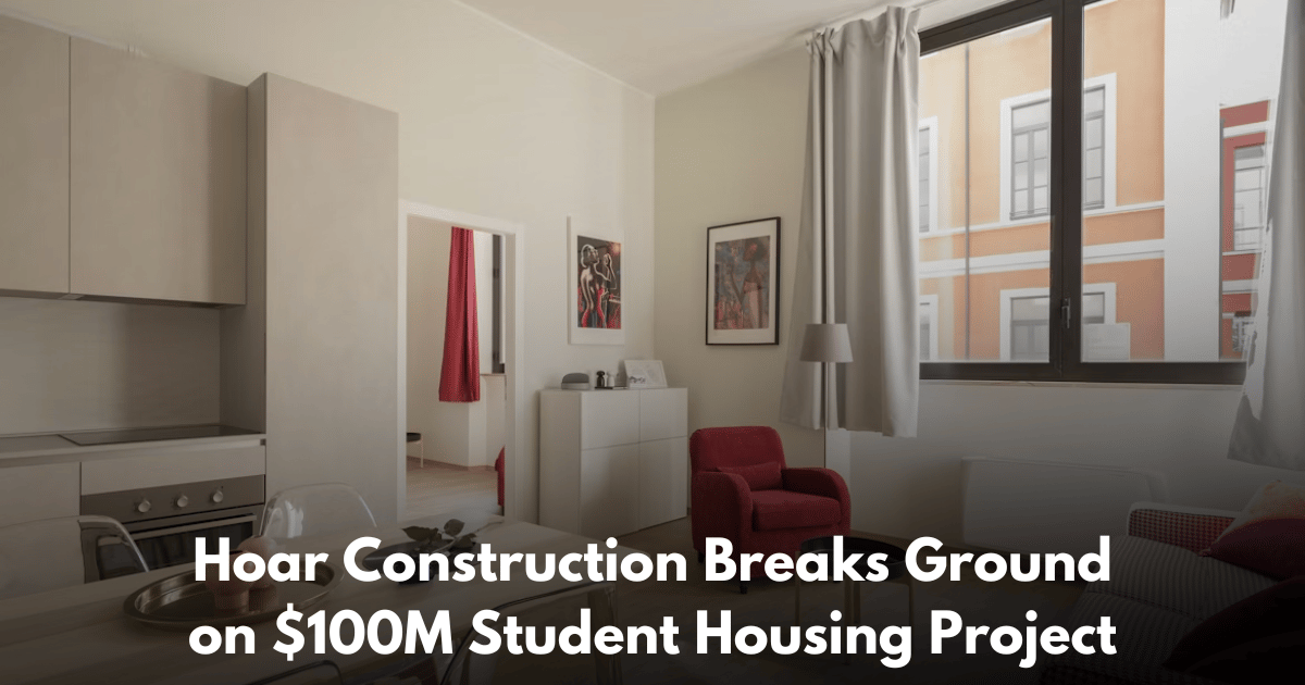 Hoar Construction Breaks Ground on $100M, 804-Bed Student Housing Tower in Tallahassee