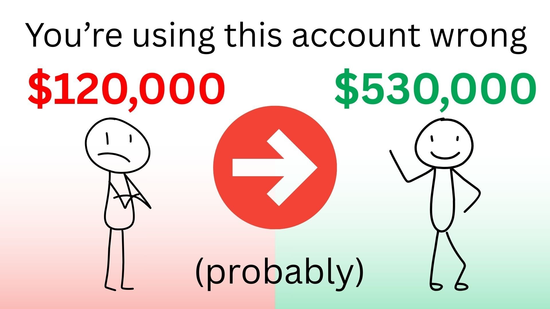 You're Using This Account Wrong