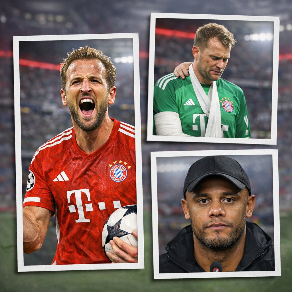 3:2 nach 3:0 – Bayern mit Zittersieg gegen Frankfurt