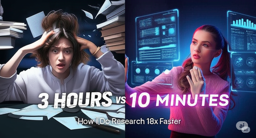 How I Slashed 3-Hour Research Time to 10 Minutes