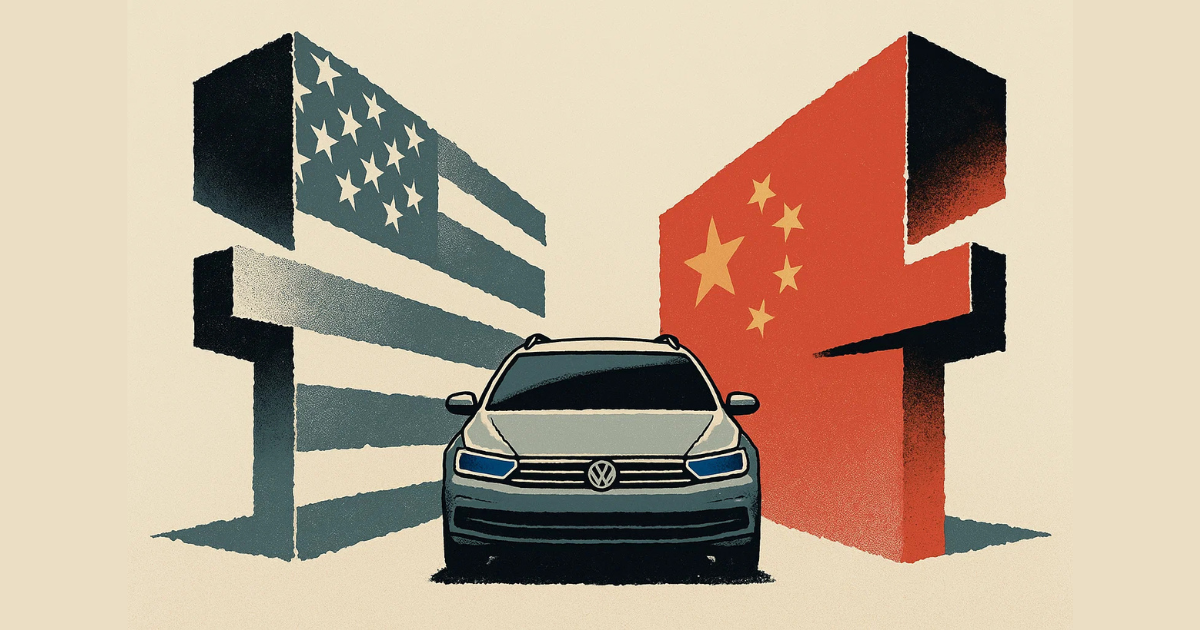 Wenn die USA und China streiten stirbt die deutsche Autoindustrie