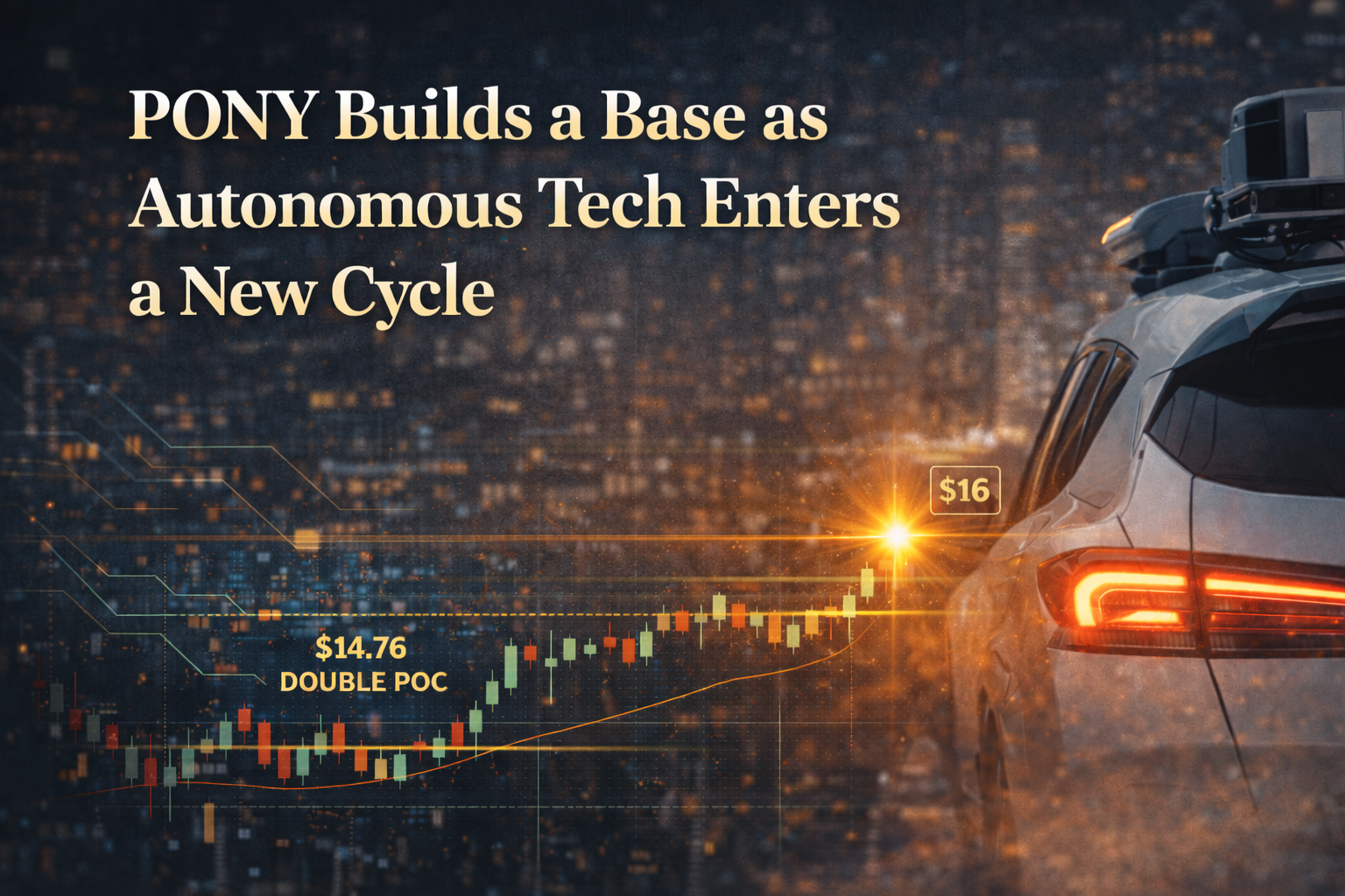 PONY Coils for a Breakout as Autonomous Tech Regains Focus