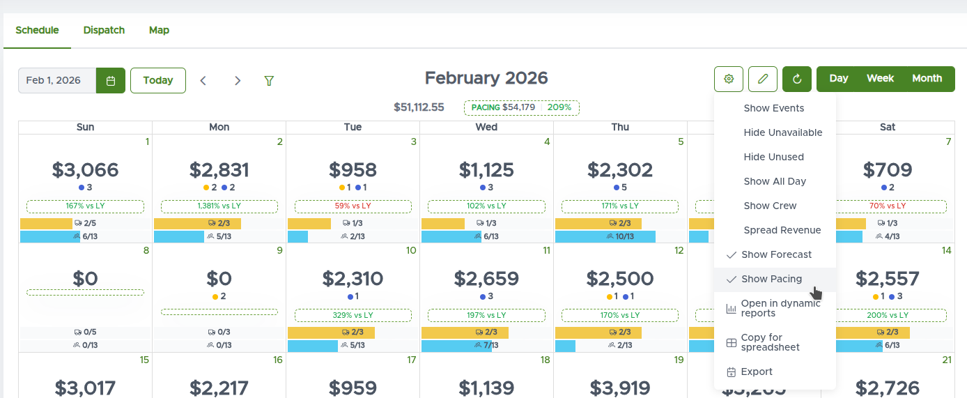 See your busiest days coming — new forecasting & pricing tools