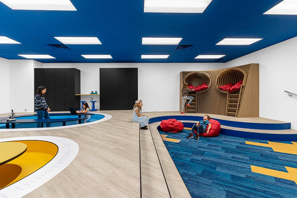 A new creative classroom design in Toronto rekindles a youthful spirit.