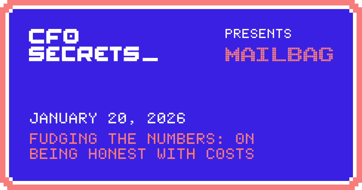 📬 Fudging gross margin: Honest economics