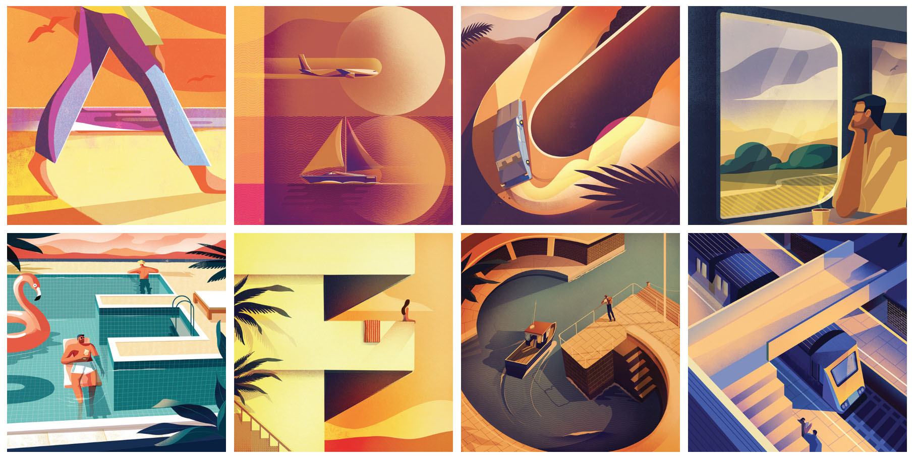 A Beautifully Creative Scene Alphabet By Charlie Davis