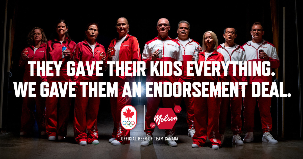 Beer brand gives Olympic parents sponsorship deals