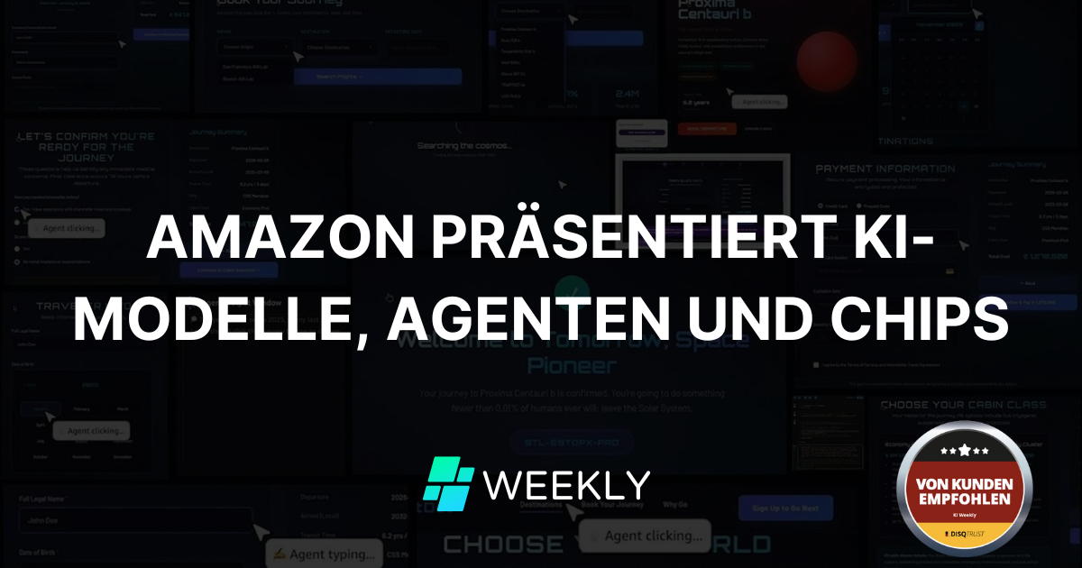 🚀 Amazon präsentiert KI-Modelle