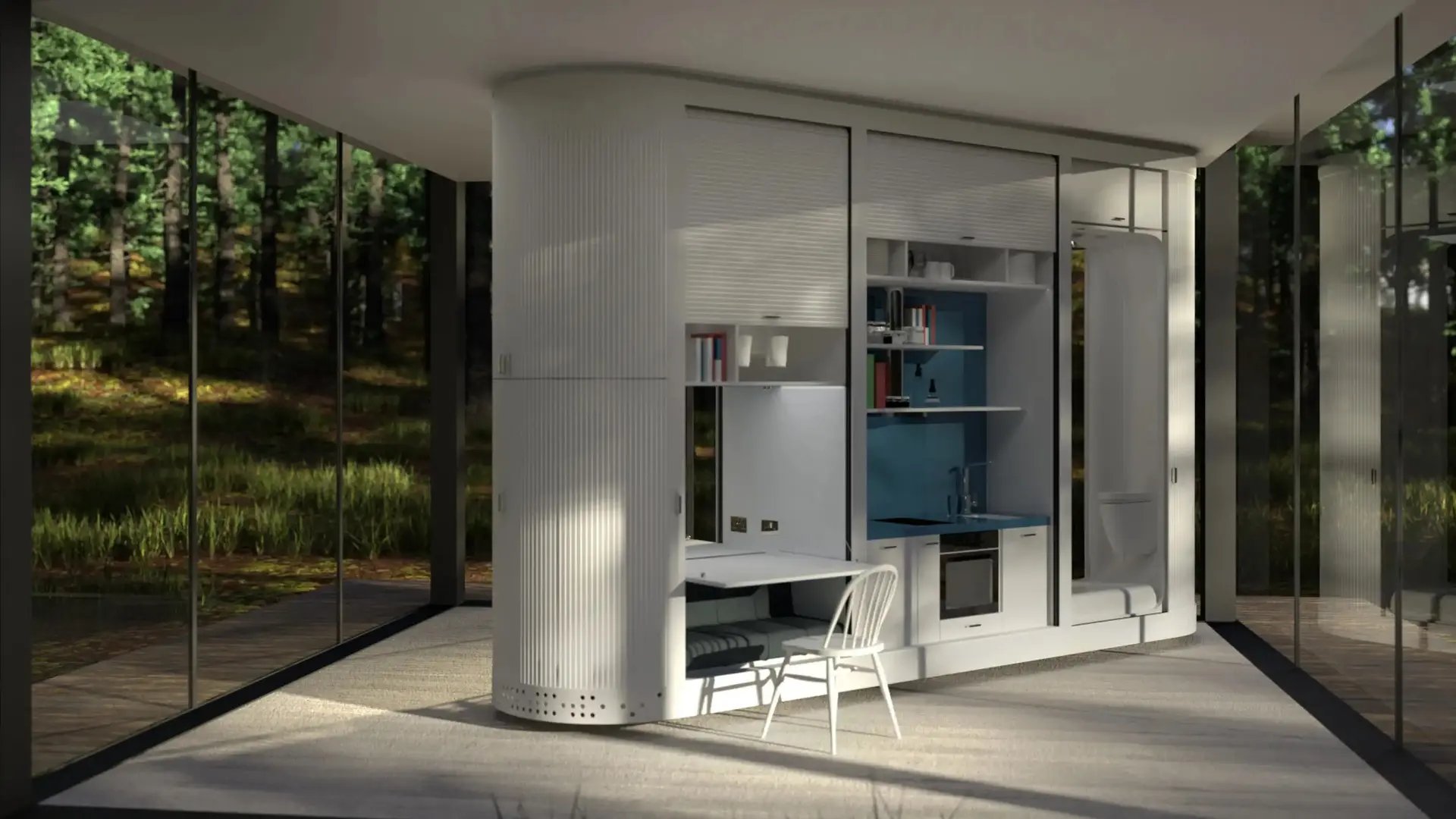 Clever Pivot House is an Experiment With Movement and Compact Living