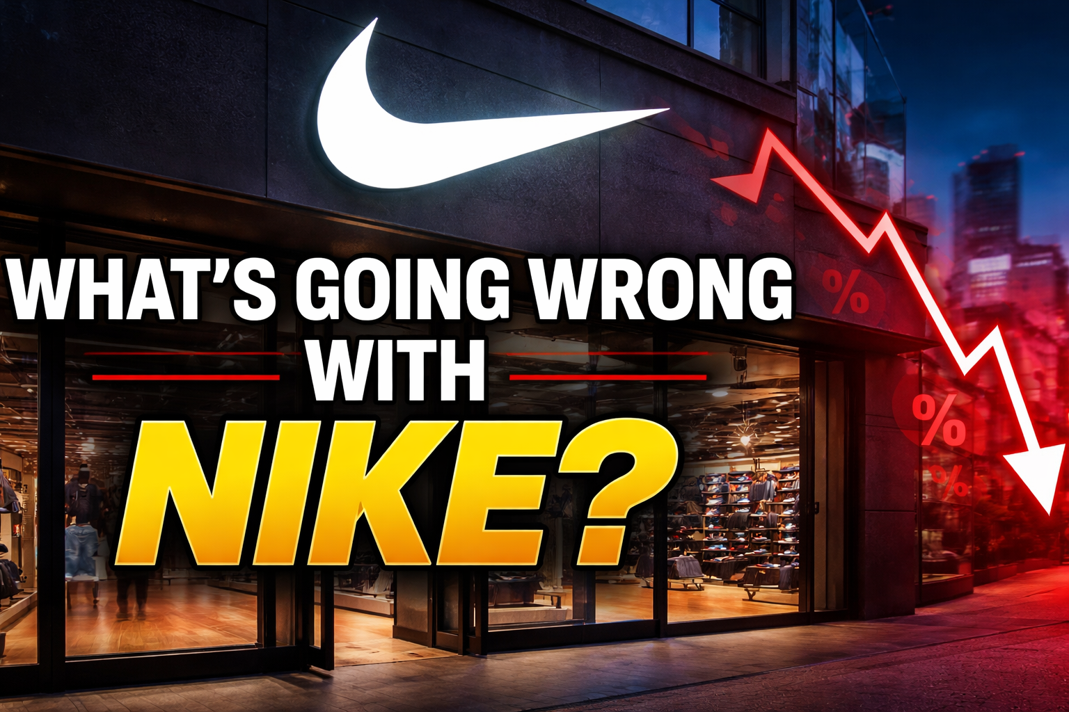 Nike’s quarter beat estimates, but the selloff makes sense