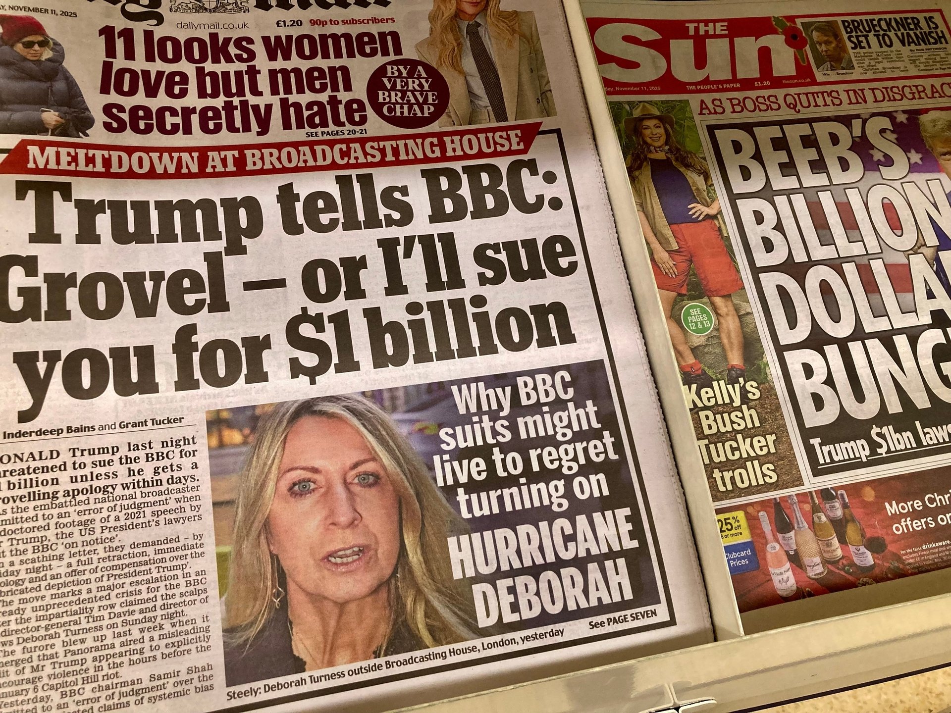 Trump's $10 billion BBC claim