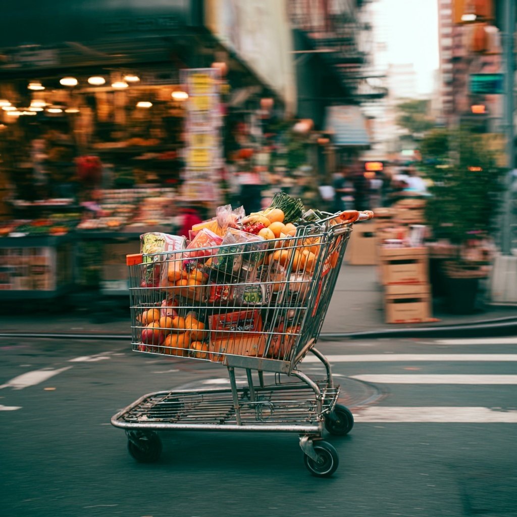 THE SHOPPING CART THEORY AND WHY NYC FOOD IS SO EXPENSIVE