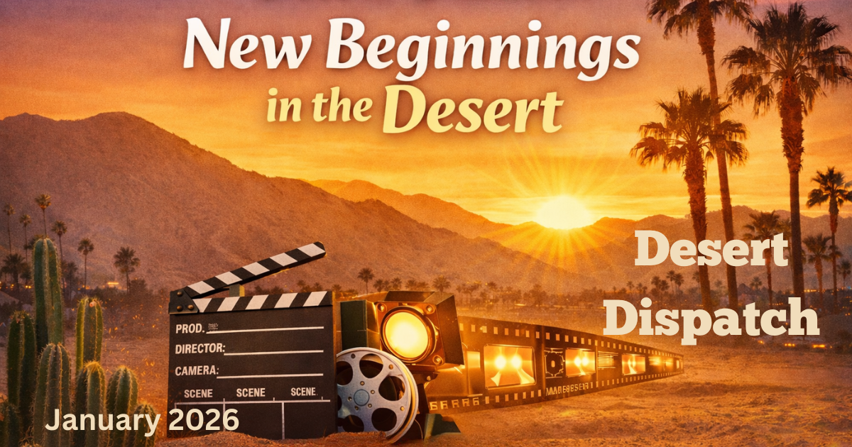 📬 Desert Dispatch:  New Beginnings