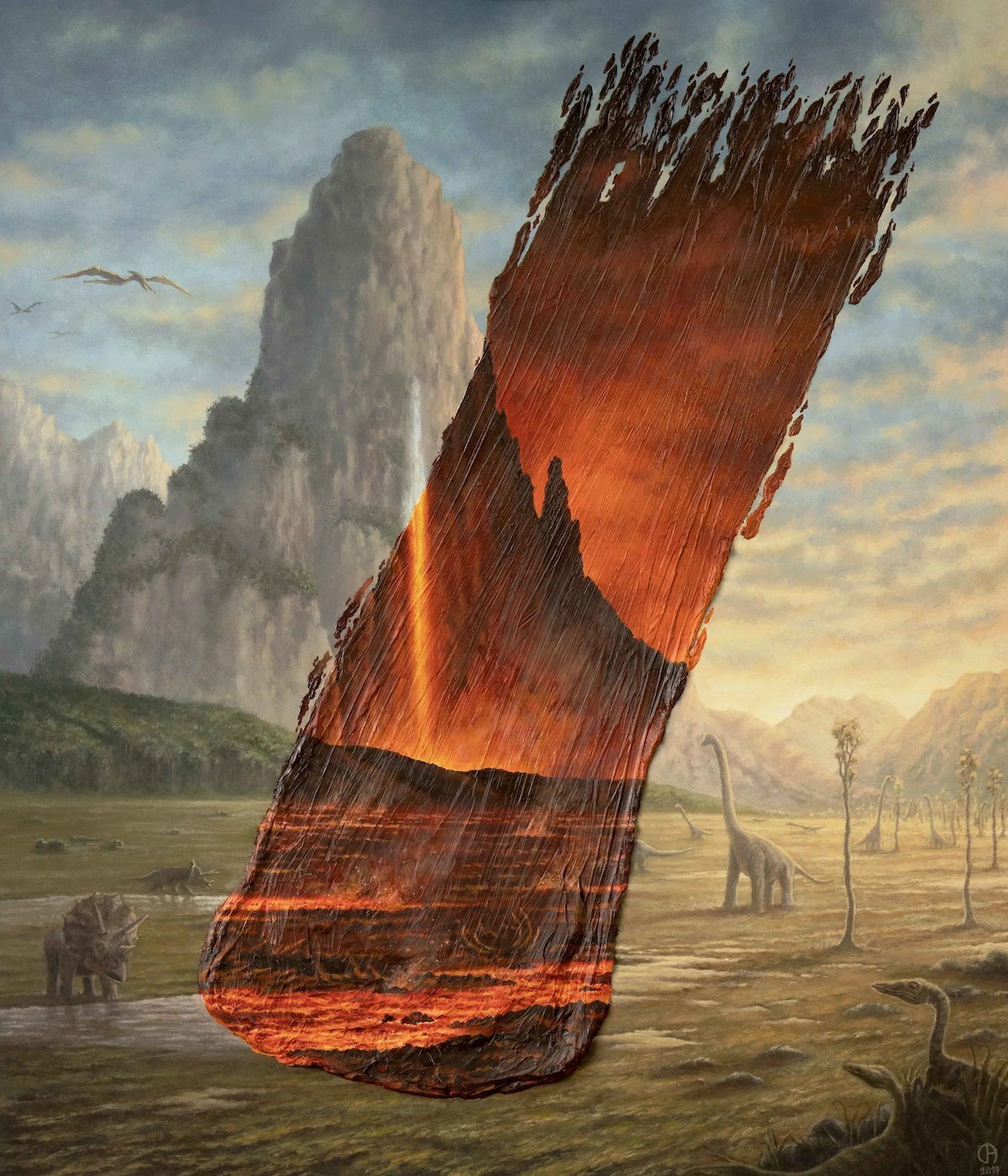 Paintstrokes Through Time