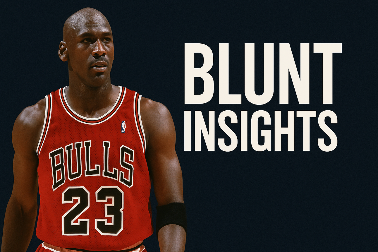🧠 Blunt Insights |“The GOAT Market: How Michael Jordan’s Jerseys Became Alternative Assets”