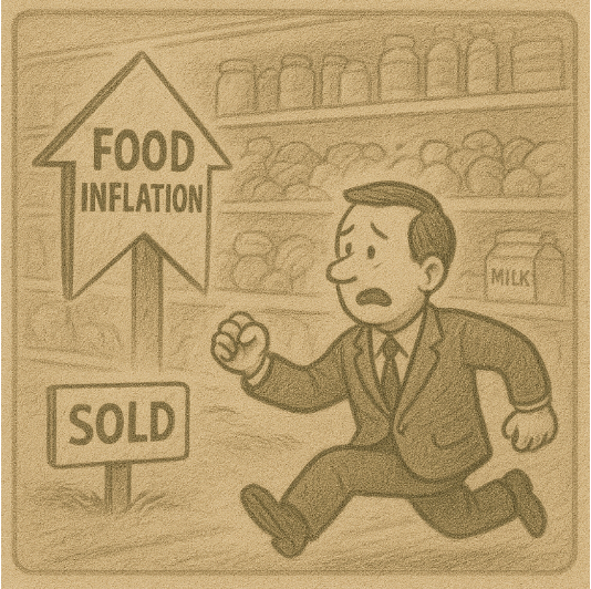 Food inflation jumps, housing starts heat up