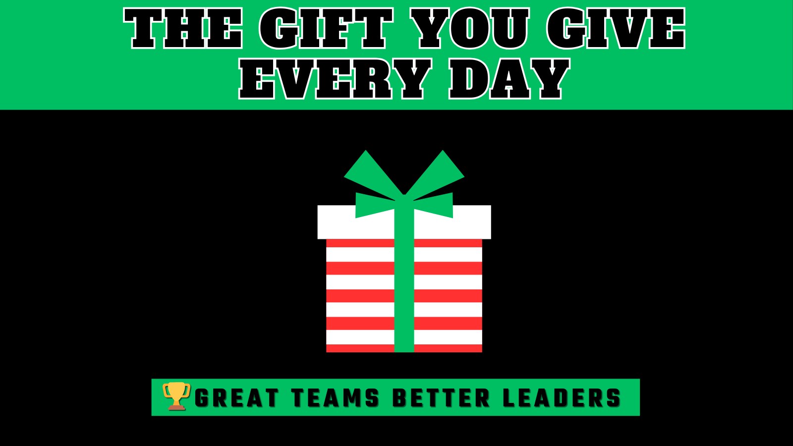 🏆 The Gift Coaches Give Every Day