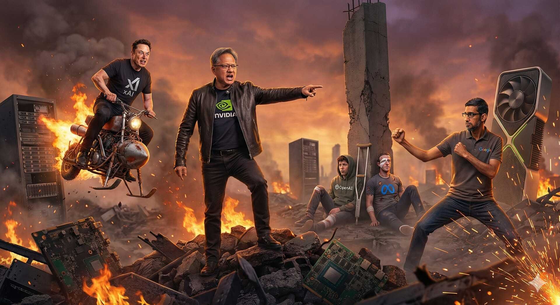 Elon Musk is Nvidia’s Secret Weapon Against Google