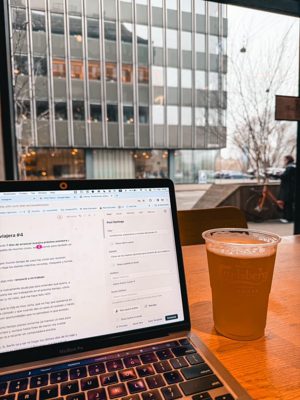 Hola desde Copenhague! No habrán creído que me olvidaba...