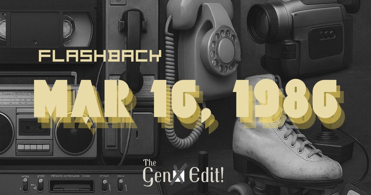 Flashback: March 16, 1986