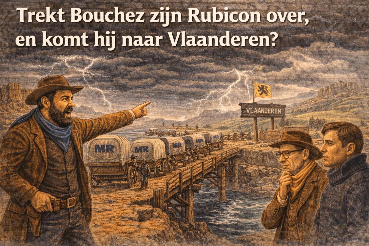 Georges-Louis Bouchez wil volgende week MR in Vlaanderen lanceren: donkere wolken boven Arizona, waar stabiliteit dan klappen krijgt