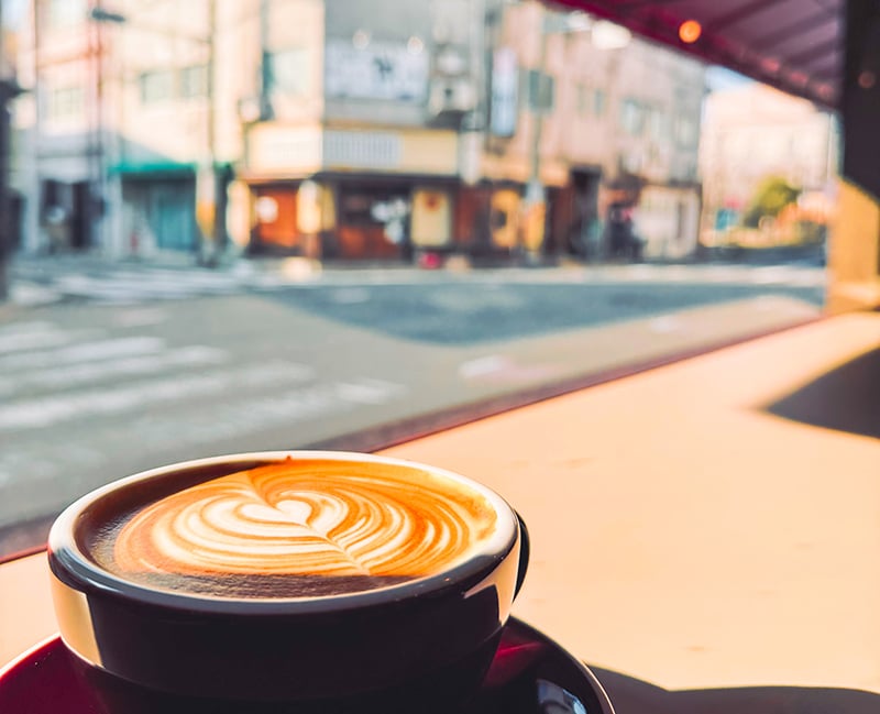 Vinyl crackles and the best banana bread in Kyoto.