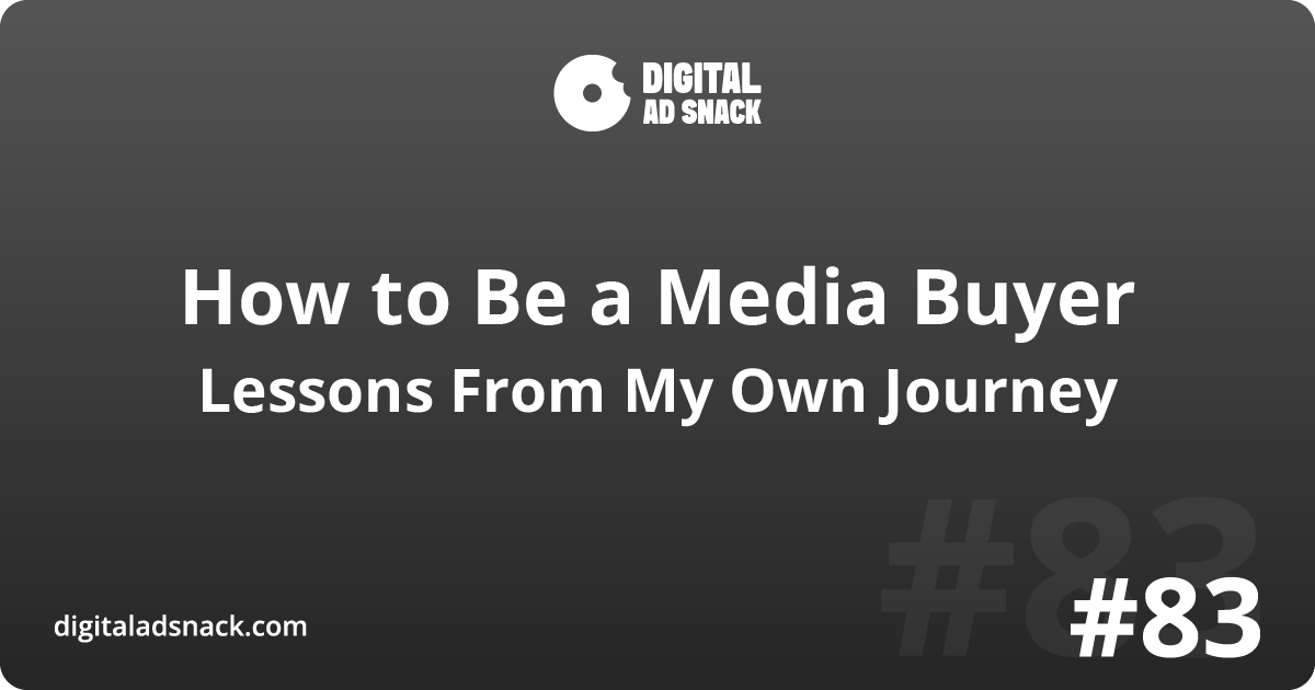 How to Be a Media Buyer