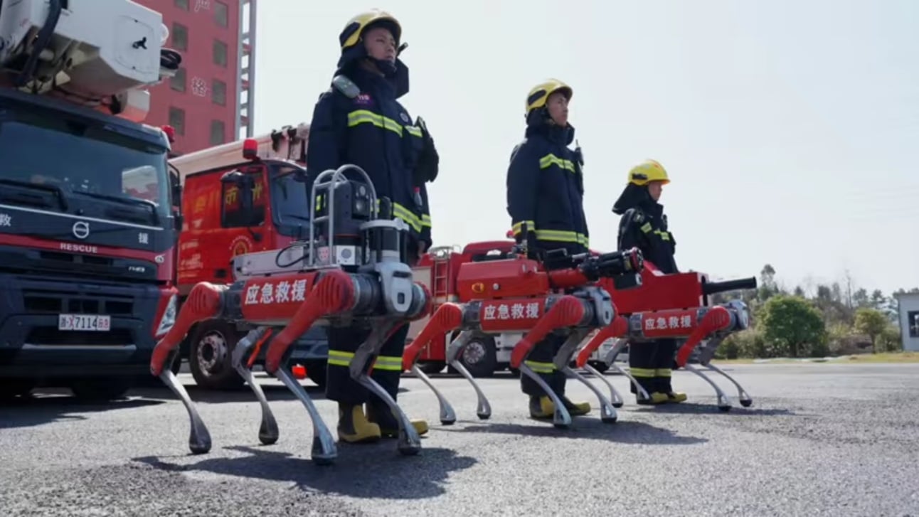 Robot-honden die brand blussen? Zo helpt AI onze hulpdiensten