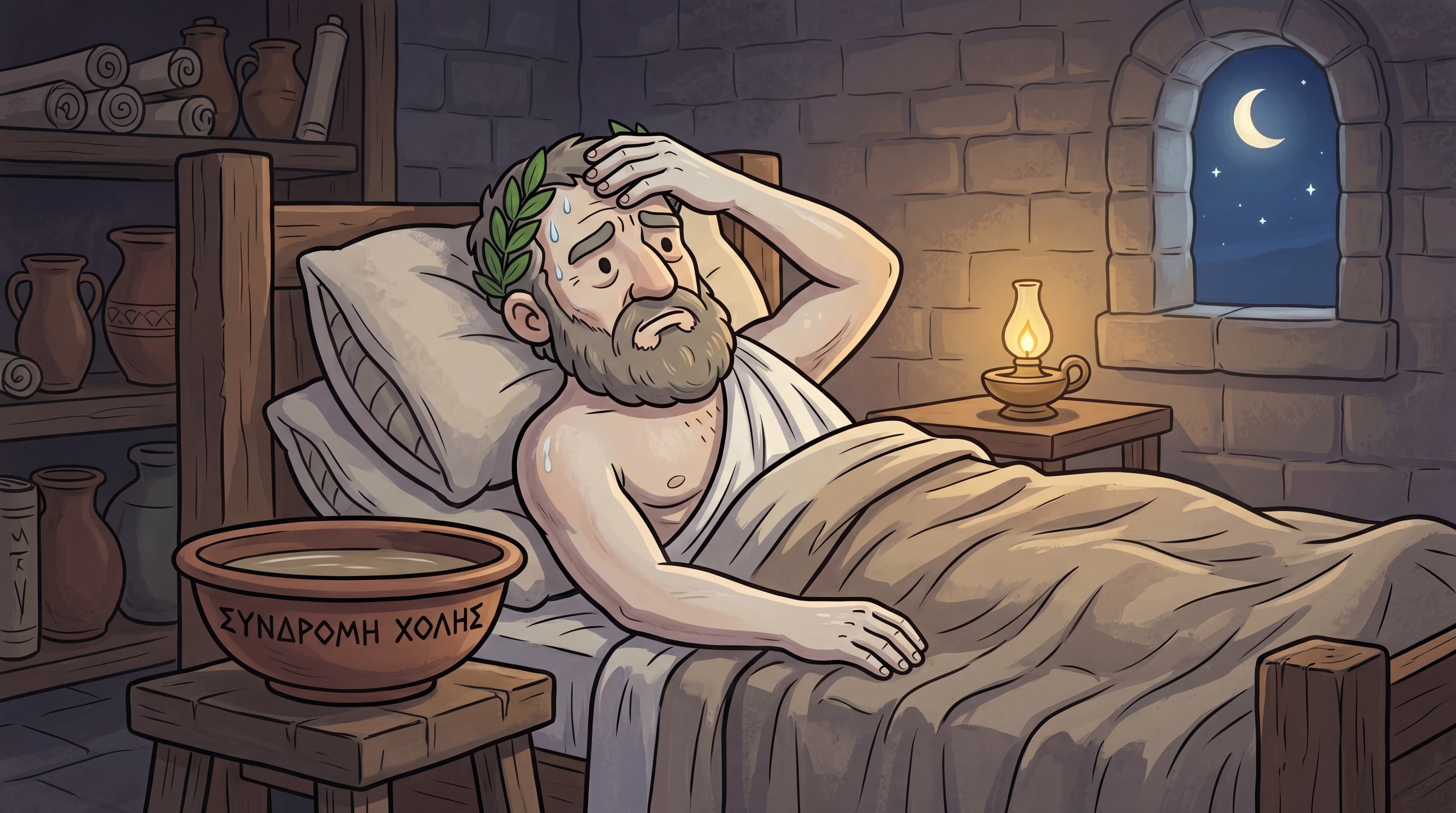 🍎 The Stoics on Sickness