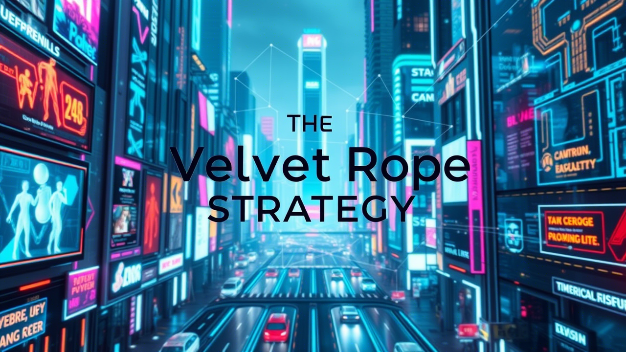 The Velvet Rope Strategy:
