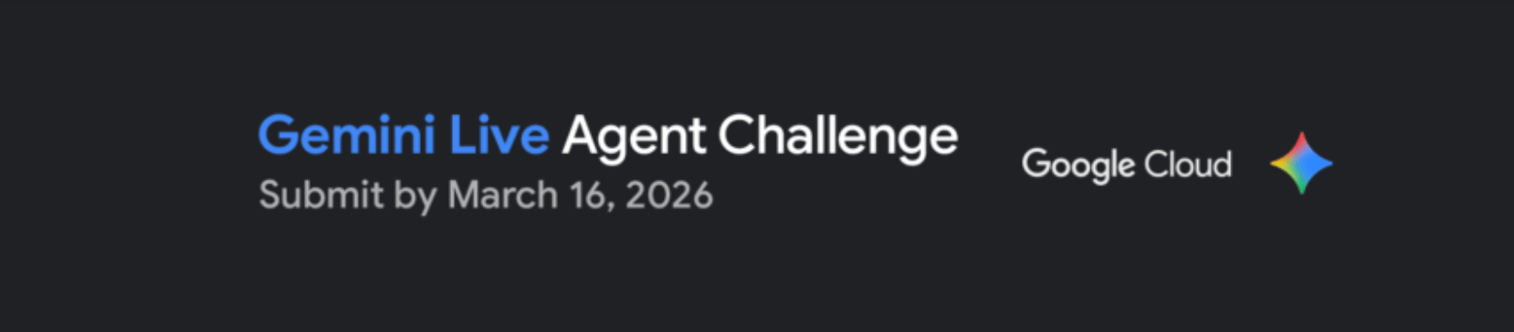 ⚡ Join Gemini Live Agent Challenge and WIN $80K