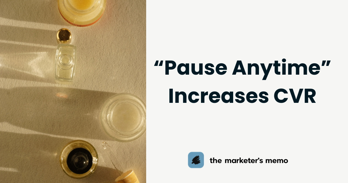 📎They Said "Pause Anytime" 