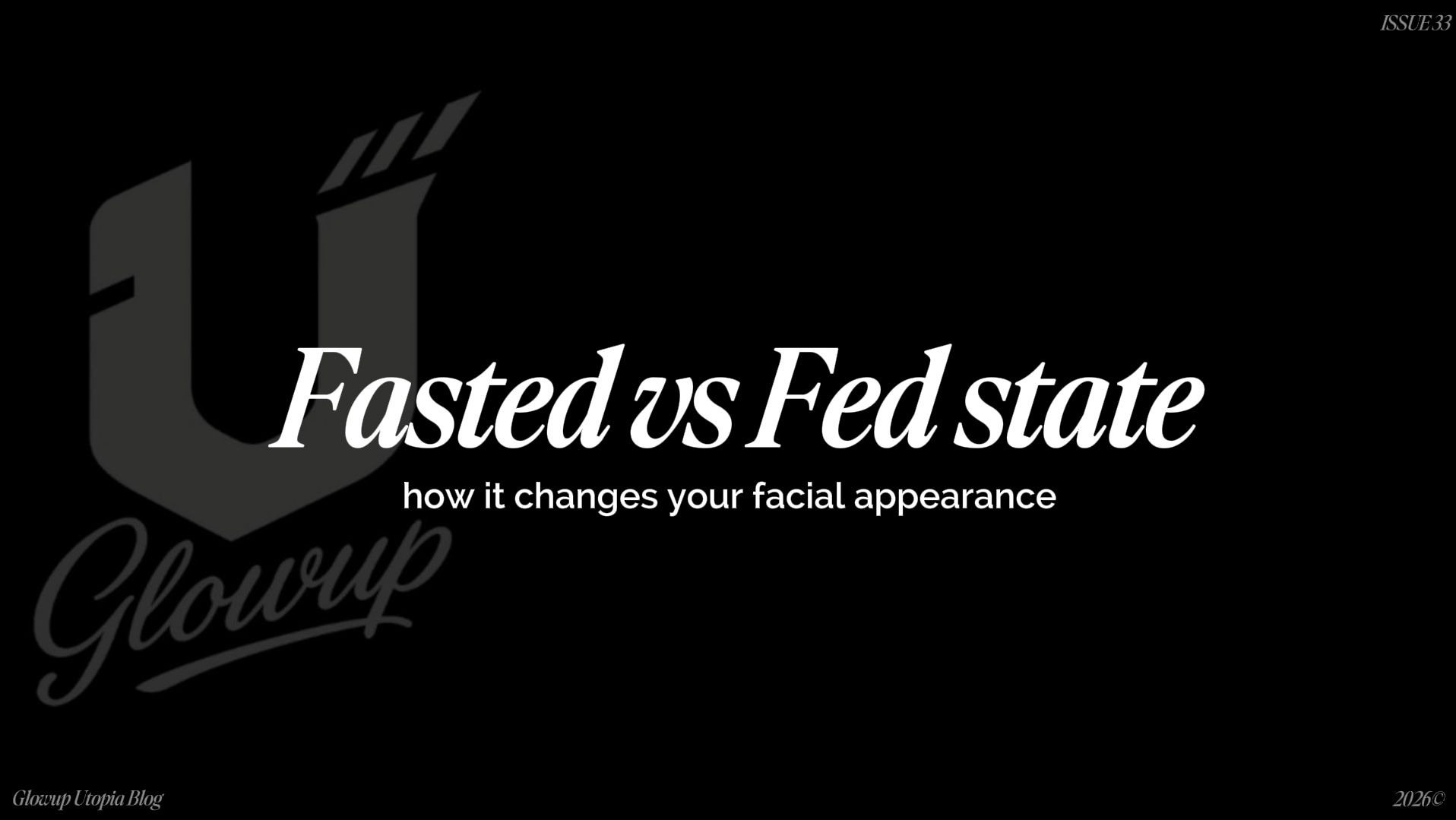 Fasted vs Fed state