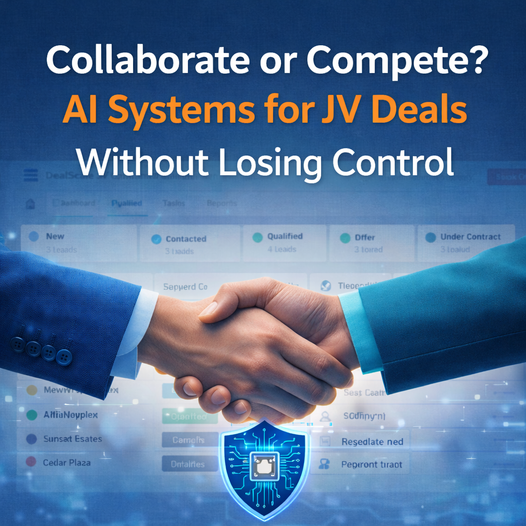 Collaborate or Compete? AI Systems for Joint Venture Deals Without Losing Control