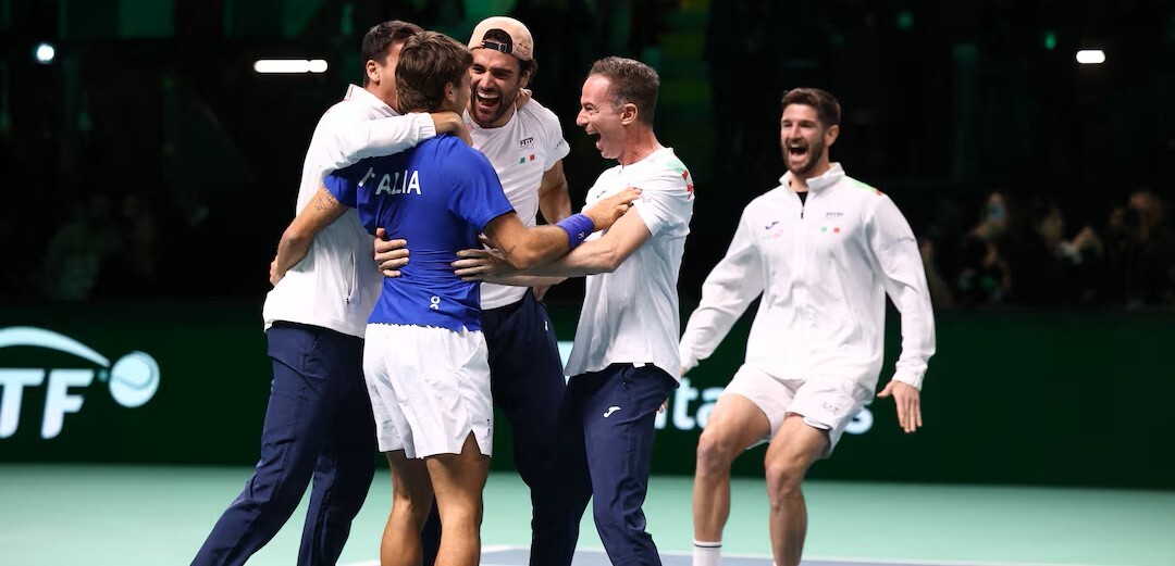 🎾 Italy Three Peats!