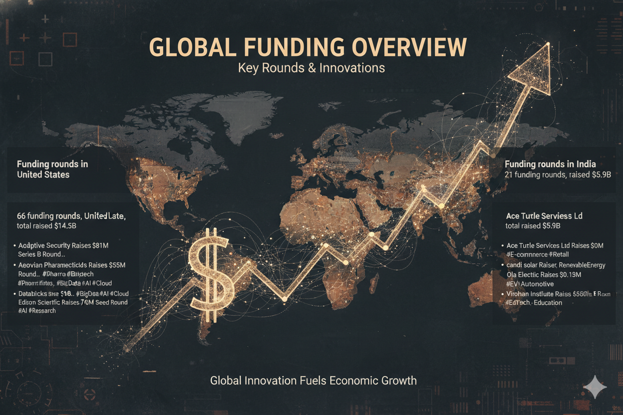 Weekly Funding rounds / Statistics / Insights of December 23, 2025