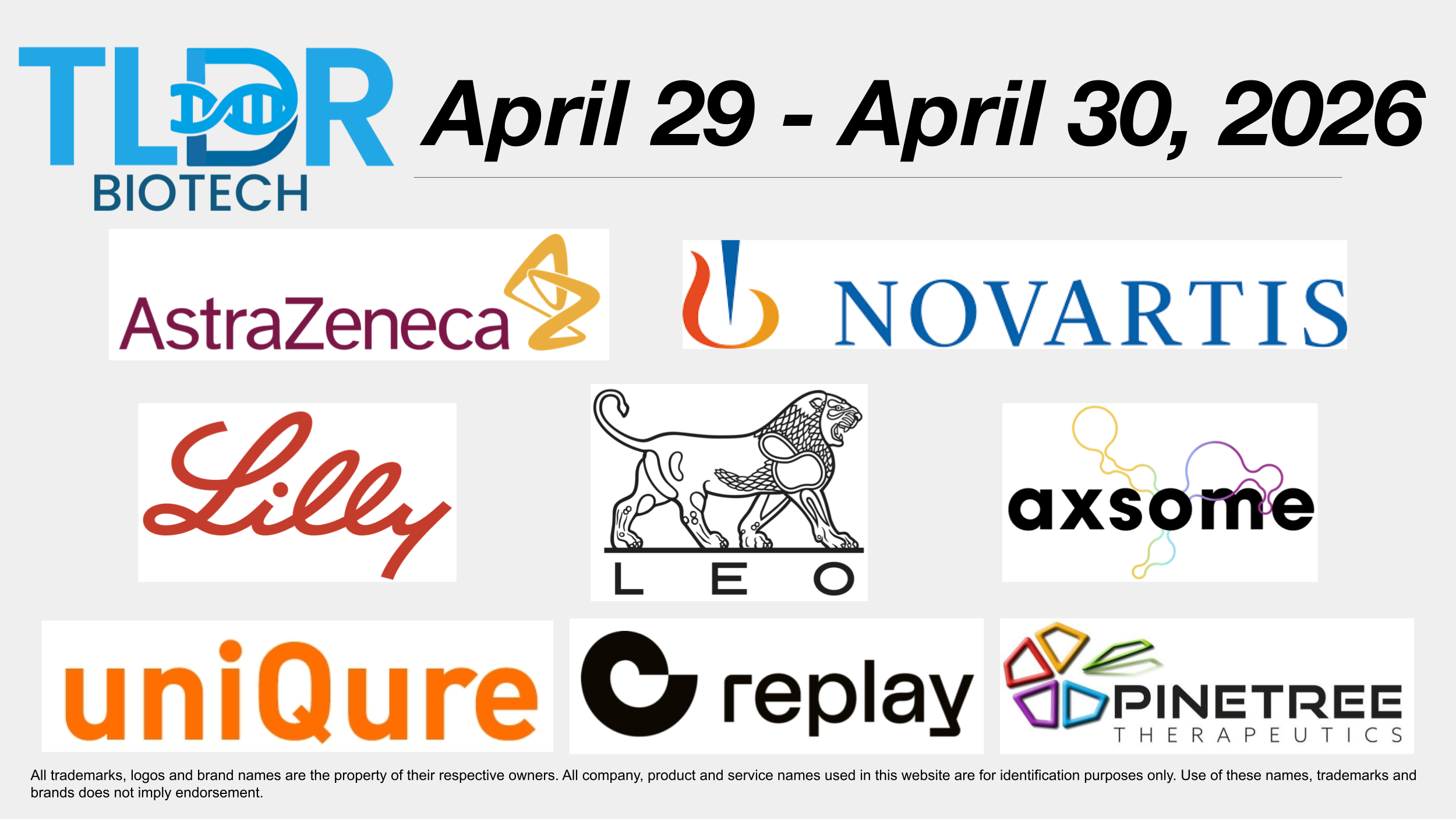 Biotech & Pharma Updates | April 29 - 30, 
